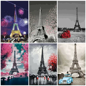 AZQSD Oil Painting By Numbers Tower DIY Paint By Number Canvas Painting Kits For Adults Home Decor 40x50cm
AZQSD Oil Painting By Numbers Tower DIY Paint By Number Canvas Painting Kits For Adults Home Decor 40x50cm