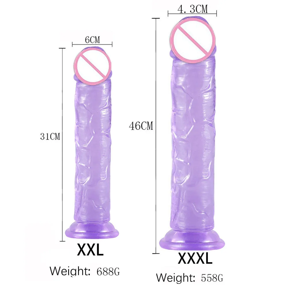 Realistic Dildo With Suction Cup Huge Jelly Sex Toys for Woman Big Penis Strapon Female Vaginal Masturbation Anal Plug Sex Shop 13 H4e6047e6093c4a6cb13acce663af2900S