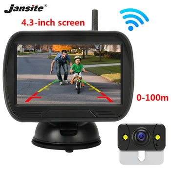Jansite 4.3" Car Monitor Wireless Rear view camera for rear camera Reverse image System waterproof Backup camera car accessories
Jansite 4.3" Car Monitor Wireless Rear view camera for rear camera Reverse image System waterproof Backup camera car accessories