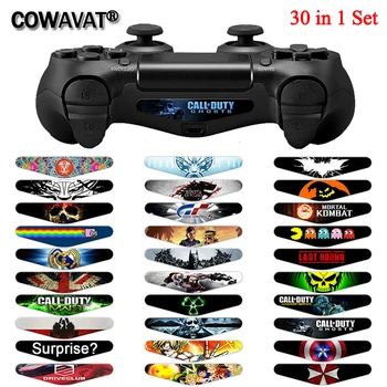 30/40 pieces in 1 Set LED Light Bar Decal Sticker for PS4 Gamepads Controller for Playstation 4 Light Bar Film Game Accessories
30/40 pieces in 1 Set LED Light Bar Decal Sticker for PS4 Gamepads Controller for Playstation 4 Light Bar Film Game Accessories