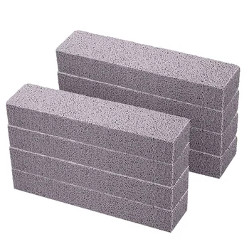 8 Pieces Pumice Stones for Cleaning Pumice Scouring Pad Grey Pumice Stick Cleaner for Removing Toilet Bowl Ring Bath Household K
8 Pieces Pumice Stones for Cleaning Pumice Scouring Pad Grey Pumice Stick Cleaner for Removing Toilet Bowl Ring Bath Household K