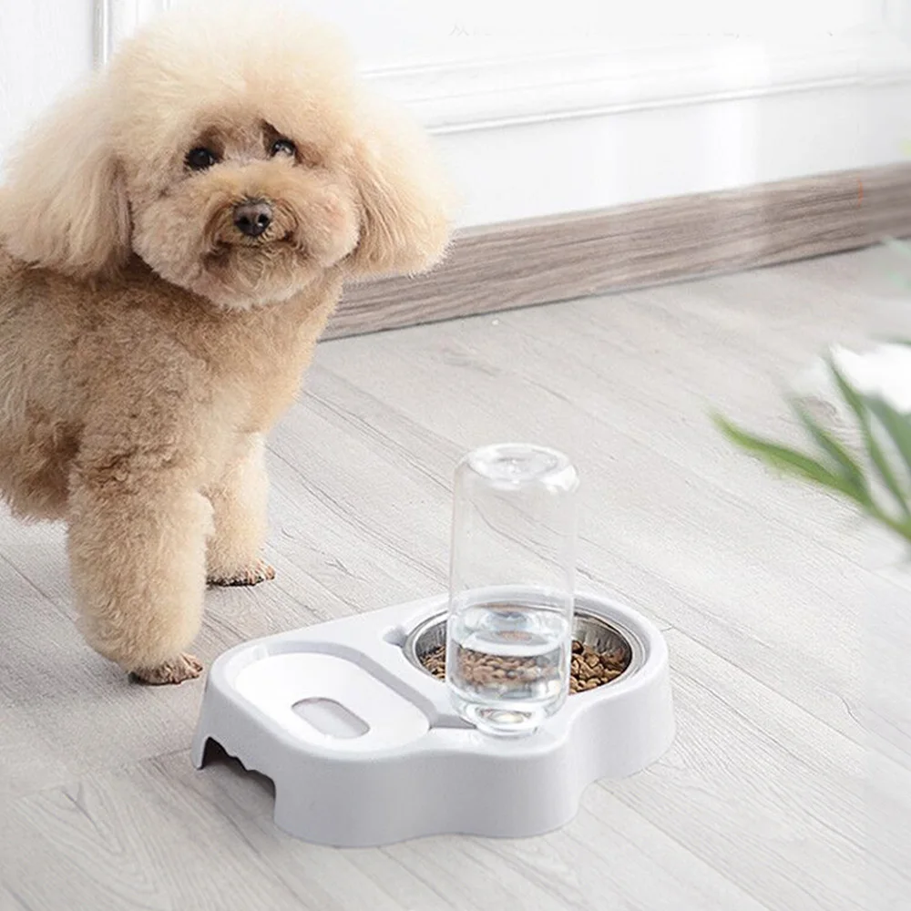 Pet Cat Dog Food Dish Feeder Automatic Drinking Bowl with Water Bottle Puppy Kitten Water Dispenser Pet Double Not Wet Mouth
Pet Cat Dog Food Dish Feeder Automatic Drinking Bowl with Water Bottle Puppy Kitten Water Dispenser Pet Double Not Wet Mouth