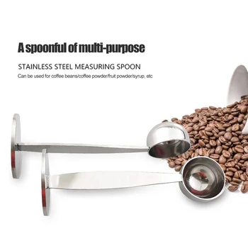 Stainless Steel 2 In 1 Cup Coffee Stand Measuring Spoon Hot Espresso Coffee Powder Press And Tea Utensils Kitchen Accessories
Stainless Steel 2 In 1 Cup Coffee Stand Measuring Spoon Hot Espresso Coffee Powder Press And Tea Utensils Kitchen Accessories