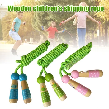 Wooden Handle Cartoon Skipping Jump Rope Adjustable Fitness Tool Toy for Children Kids FJ88
Wooden Handle Cartoon Skipping Jump Rope Adjustable Fitness Tool Toy for Children Kids FJ88