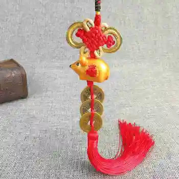 1pcs Cute Mouse China Knot Pendant Year Of The Rat China Knot Keychain Car Accessories Pendant Copper Coins Decoration Kids Gift
1pcs Cute Mouse China Knot Pendant Year Of The Rat China Knot Keychain Car Accessories Pendant Copper Coins Decoration Kids Gift