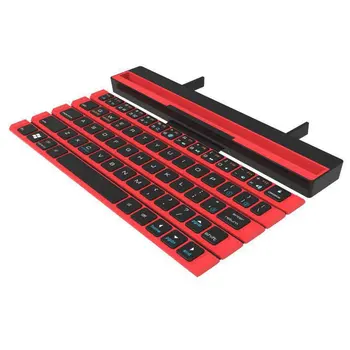 Wireless multi-function keyboard scroll folding multi-device connection universal mobile tablet portable keyboard
Wireless multi-function keyboard scroll folding multi-device connection universal mobile tablet portable keyboard