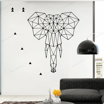 Geometry elephant Triangles Wall Sticker Waterproof Vinyl Wallpaper Home Wall Decor Kids Room Mural WU203
Geometry elephant Triangles Wall Sticker Waterproof Vinyl Wallpaper Home Wall Decor Kids Room Mural WU203