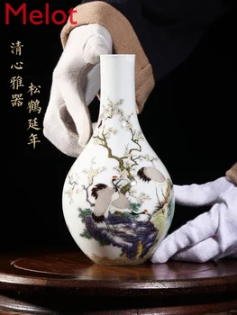 Porcelain vase with antique landscape and birds in the living room home decoration CN(Origin)
Porcelain vase with antique landscape and birds in the living room home decoration CN(Origin)