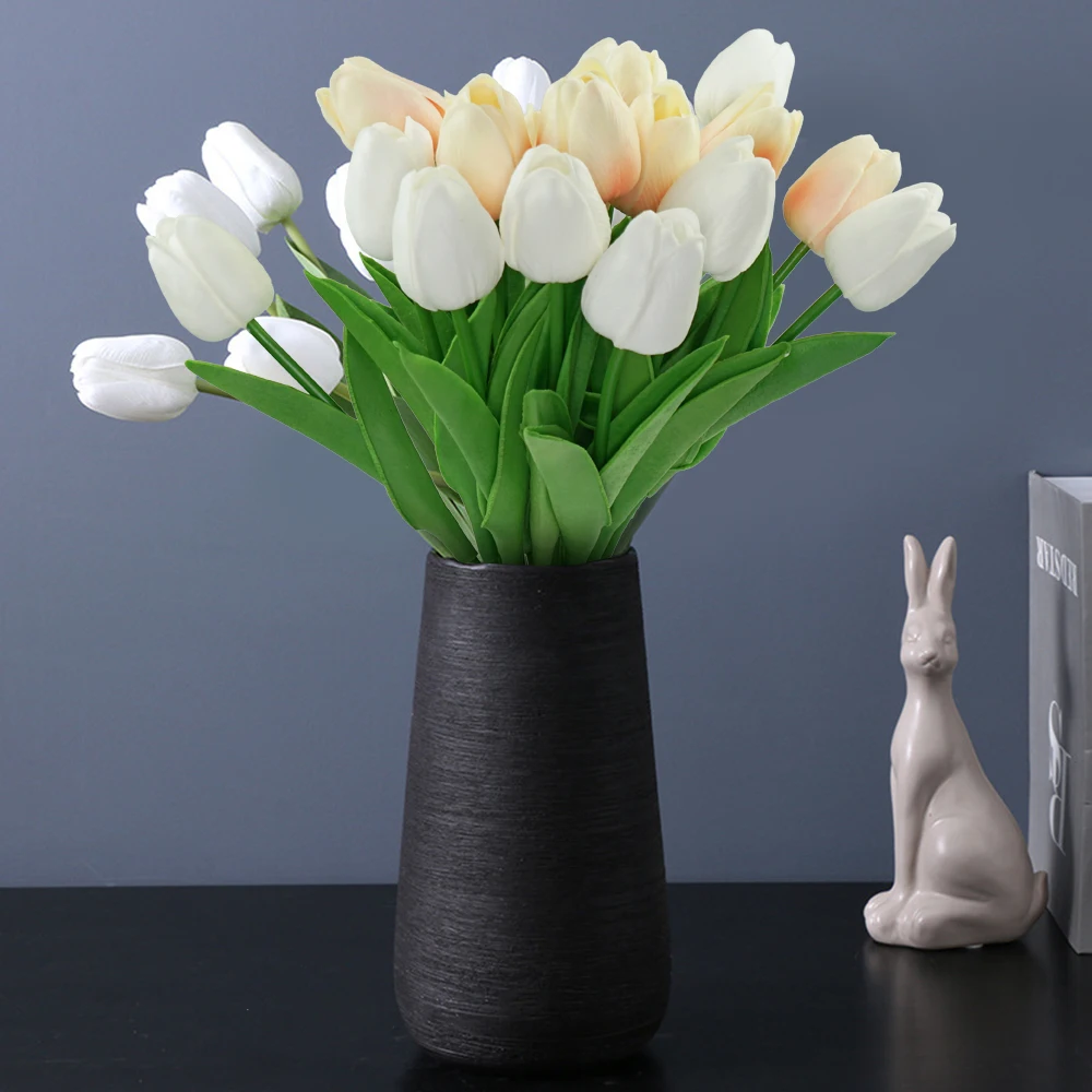 Tulip Artificial Bouquet PU Living Room Bedroom Home Decoration Wedding Supplies Garden Ornament 10Pcs Real Touch Flower Fake
Tulip Artificial Bouquet PU Living Room Bedroom Home Decoration Wedding Supplies Garden Ornament 10Pcs Real Touch Flower Fake