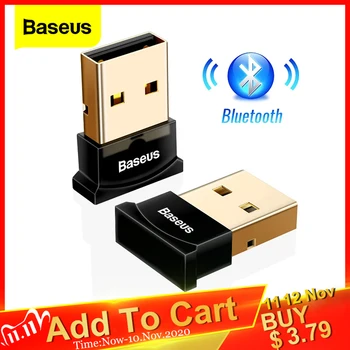 Baseus USB Bluetooth Adapter Dongle For Computer PC PS4 Mouse Aux Audio Bluetooth 4.0 4.2 5.0 Speaker Music Receiver Transmitter
Baseus USB Bluetooth Adapter Dongle For Computer PC PS4 Mouse Aux Audio Bluetooth 4.0 4.2 5.0 Speaker Music Receiver Transmitter
