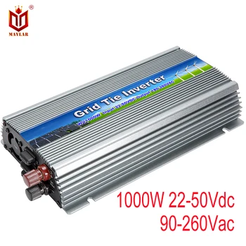 Grid Tie Micro Inverter 1000W 22-50VDC For Vmp30V/36V Solar Panels Home Pure Sine Wave MAYLAR Factory Outlet
Grid Tie Micro Inverter 1000W 22-50VDC For Vmp30V/36V Solar Panels Home Pure Sine Wave MAYLAR Factory Outlet