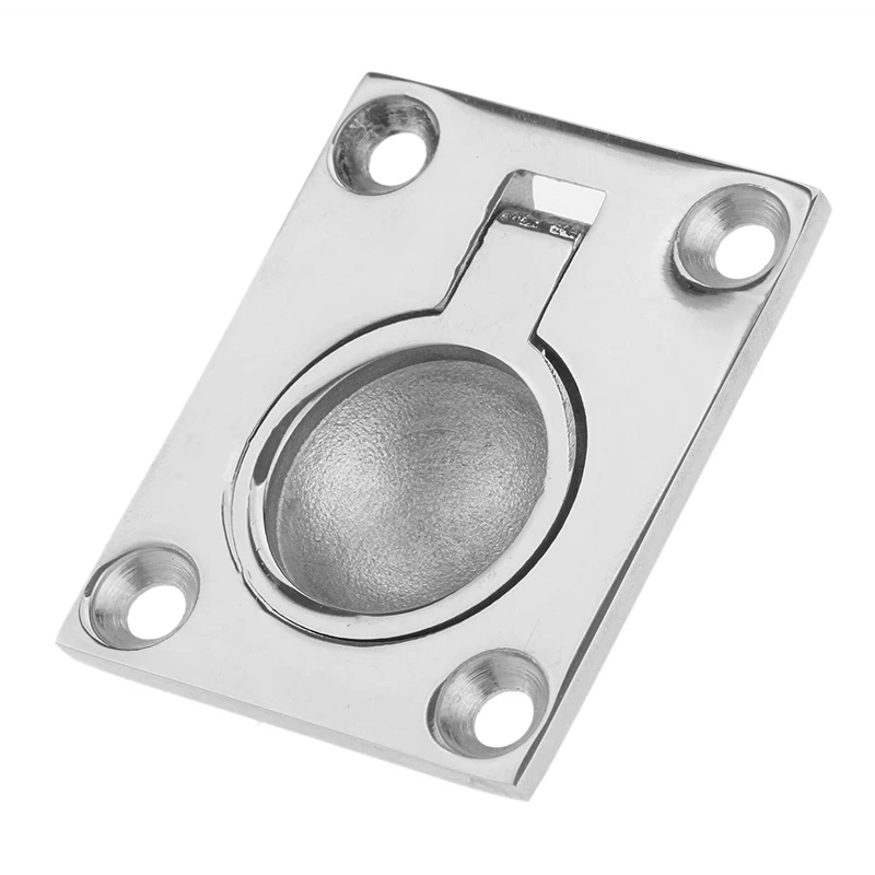 48 X 38Mm Boat Locker Hatch Latch Cabinet Flush Mount Ring Pull Handle Marine Surfing Hardware 316 Stainless Steel
48 X 38Mm Boat Locker Hatch Latch Cabinet Flush Mount Ring Pull Handle Marine Surfing Hardware 316 Stainless Steel