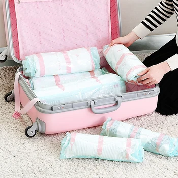Household Vacuum Compression Bag Organizer Moisture-proof Dust-proof Clothing Bag Sundries Clothes Hand-rolled Compression Bag
Household Vacuum Compression Bag Organizer Moisture-proof Dust-proof Clothing Bag Sundries Clothes Hand-rolled Compression Bag