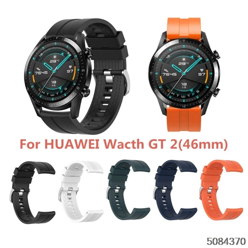 Sports Wristband Silicone Watch Strap for Huawei Watch GT2 46mm Gear S3 Classic
Sports Wristband Silicone Watch Strap for Huawei Watch GT2 46mm Gear S3 Classic