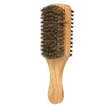 Men's Beard Brush Double-sided Facial Hair Brush Shaving Comb Male Mustache Brush Solid Wood Handle Optional Size Shaving Brush 
Men's Beard Brush Double-sided Facial Hair Brush Shaving Comb Male Mustache Brush Solid Wood Handle Optional Size Shaving Brush