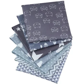 7PC Sewing Fabric Gray Geometric Series Cotton Craft Fabric Bundle Patchwork Squares Quilting Sewing DIY Fabric Cloth #LR3
7PC Sewing Fabric Gray Geometric Series Cotton Craft Fabric Bundle Patchwork Squares Quilting Sewing DIY Fabric Cloth #LR3