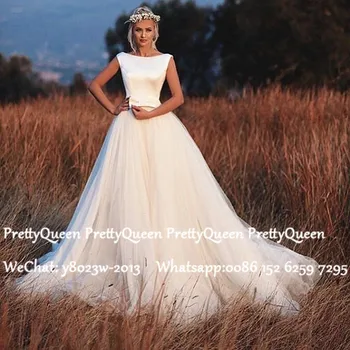 Bohemia Wedding Dress White Tulle 2020 Jewel Neck Cheap Long Chapel Train A Line Bridal Dresses Vestido De Noiva
Bohemia Wedding Dress White Tulle 2020 Jewel Neck Cheap Long Chapel Train A Line Bridal Dresses Vestido De Noiva