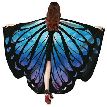 Women Butterfly Wings Shawl Scarves Ladies Nymph Pixie Poncho Print Costume Accessory Wing Cape Peacock Shawl Wrap Gifts #45
Women Butterfly Wings Shawl Scarves Ladies Nymph Pixie Poncho Print Costume Accessory Wing Cape Peacock Shawl Wrap Gifts #45