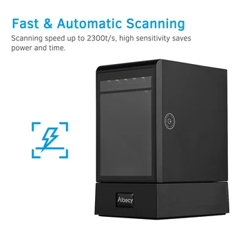 Aibecy Hands-free Wired 1D 2D QR Barcoder Scanner Omnidirectional Desktop Bar Code Reader Scanning Platform Mobile Payment
Aibecy Hands-free Wired 1D 2D QR Barcoder Scanner Omnidirectional Desktop Bar Code Reader Scanning Platform Mobile Payment