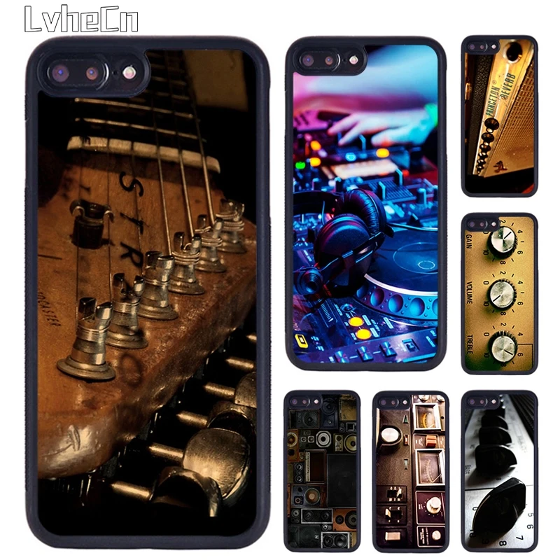 LvheCn Ретро усилитель телефонный чехол для iPhone 5 SE 6s 7 8 Plus 11 12 Pro X XR XS Max Samsung galaxy S7 S8 S9 S10