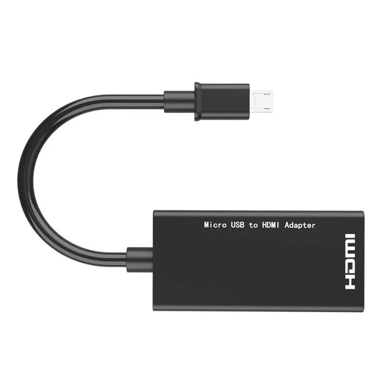 Адаптер Micro-USB-HDMI 1080P HDMI-кабель для телефонов на Android планшетов ТВ поддержка