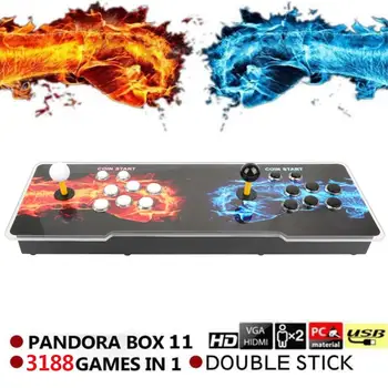 32G Video Game Console Dual Players Retro Build In 3188 Classic Arcade Games Wireless Controller HDMI/AV Output For PS3 Platform
32G Video Game Console Dual Players Retro Build In 3188 Classic Arcade Games Wireless Controller HDMI/AV Output For PS3 Platform