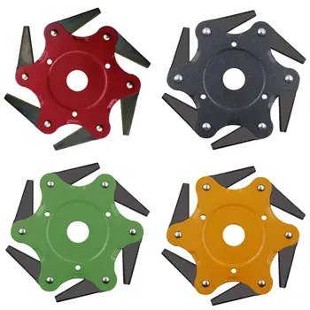 6 Blades Grass Trimmer Head Brush Cutter 245mm Weed Brush Cutting Head Garden Power Tool Accessories for Lawn Mower
6 Blades Grass Trimmer Head Brush Cutter 245mm Weed Brush Cutting Head Garden Power Tool Accessories for Lawn Mower