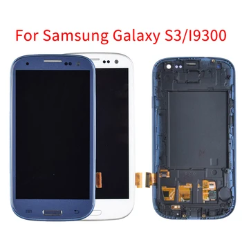 LCD Display Touch Screen Digitizer Assembly With Frame For Samsung Galaxy S3/I9300 Replacement Accessories
LCD Display Touch Screen Digitizer Assembly With Frame For Samsung Galaxy S3/I9300 Replacement Accessories