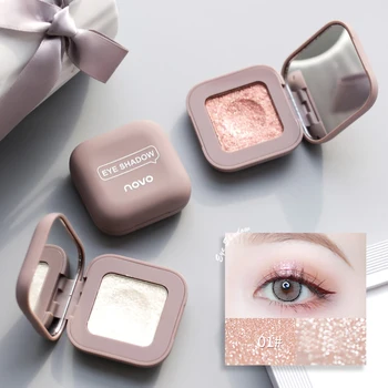 Novo Strong Stickiness Eye shadow High Gloss Polarized Glitter Hottest single Eyeshadow Palette carry easily Cosmetics Makeup
Novo Strong Stickiness Eye shadow High Gloss Polarized Glitter Hottest single Eyeshadow Palette carry easily Cosmetics Makeup