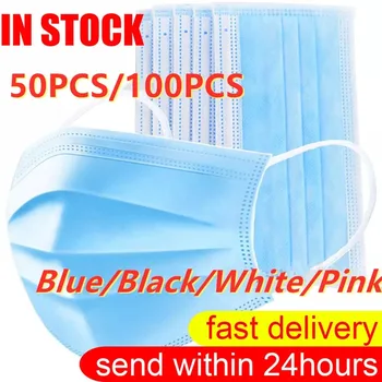 200pcs 3 Layers Non-woven Disposable Mask Anti Pollution Mask Protection Fabric Dust Mouth Mask Facial Protective Cover Mask
200pcs 3 Layers Non-woven Disposable Mask Anti Pollution Mask Protection Fabric Dust Mouth Mask Facial Protective Cover Mask