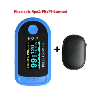 Bluetooth 4.0 Finger Oximetro Fingertip Pulse Oximeter Android iOS OLED Oximeters SPO2 PR PI RR monitor Oximetro
Bluetooth 4.0 Finger Oximetro Fingertip Pulse Oximeter Android iOS OLED Oximeters SPO2 PR PI RR monitor Oximetro