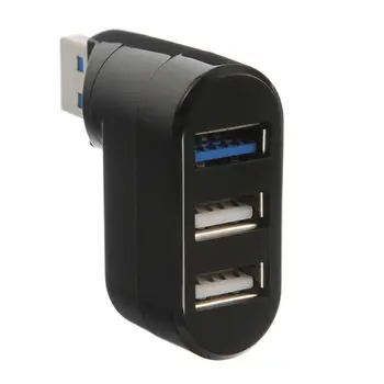 Rotatable Mini Adapter 3 Ports USB 2.0 + Usb3.0 Notebook / Tablet / Notebook Computer Hub
Rotatable Mini Adapter 3 Ports USB 2.0 + Usb3.0 Notebook / Tablet / Notebook Computer Hub