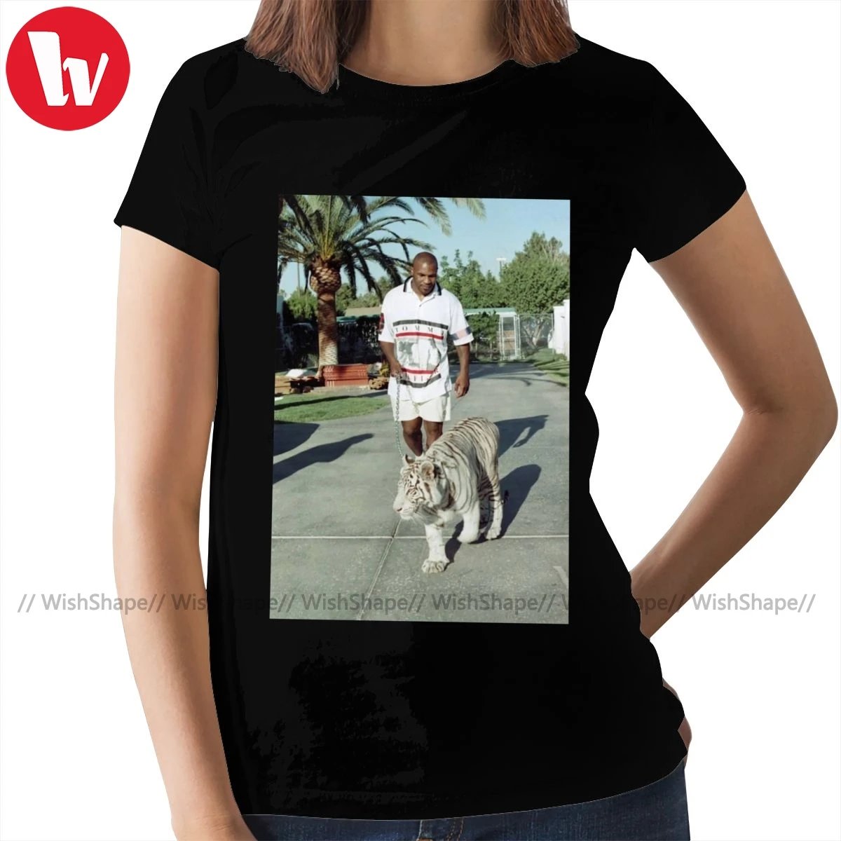 Tiger T-Shirt Mike Tyson T Shirt Short Sleeve Printed Women tshirt Casual Plus Size Trendy Ladies Tee Shirt
Tiger T-Shirt Mike Tyson T Shirt Short Sleeve Printed Women tshirt Casual Plus Size Trendy Ladies Tee Shirt