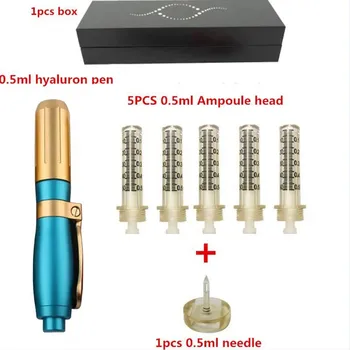 BLUE 0.5ML 0.3ML Hyaluronic Acid Pen Atomizer Hyaluronic Injection Gun Wrinkle Removal Anti aging Lifting Lip High Pressure
BLUE 0.5ML 0.3ML Hyaluronic Acid Pen Atomizer Hyaluronic Injection Gun Wrinkle Removal Anti aging Lifting Lip High Pressure