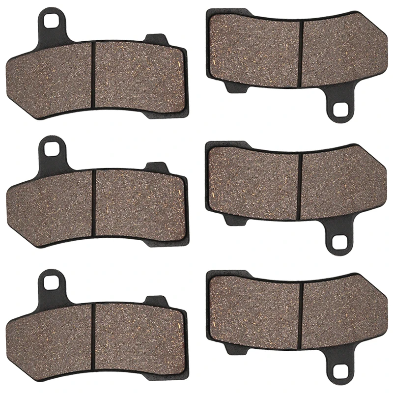 Yerbay Motorcycle Front and Rear Brake Pads For Harley FLTRX Road Glide Custom 2010-2018 FLTRU Ultra 2011-2018
Yerbay Motorcycle Front and Rear Brake Pads For Harley FLTRX Road Glide Custom 2010-2018 FLTRU Ultra 2011-2018