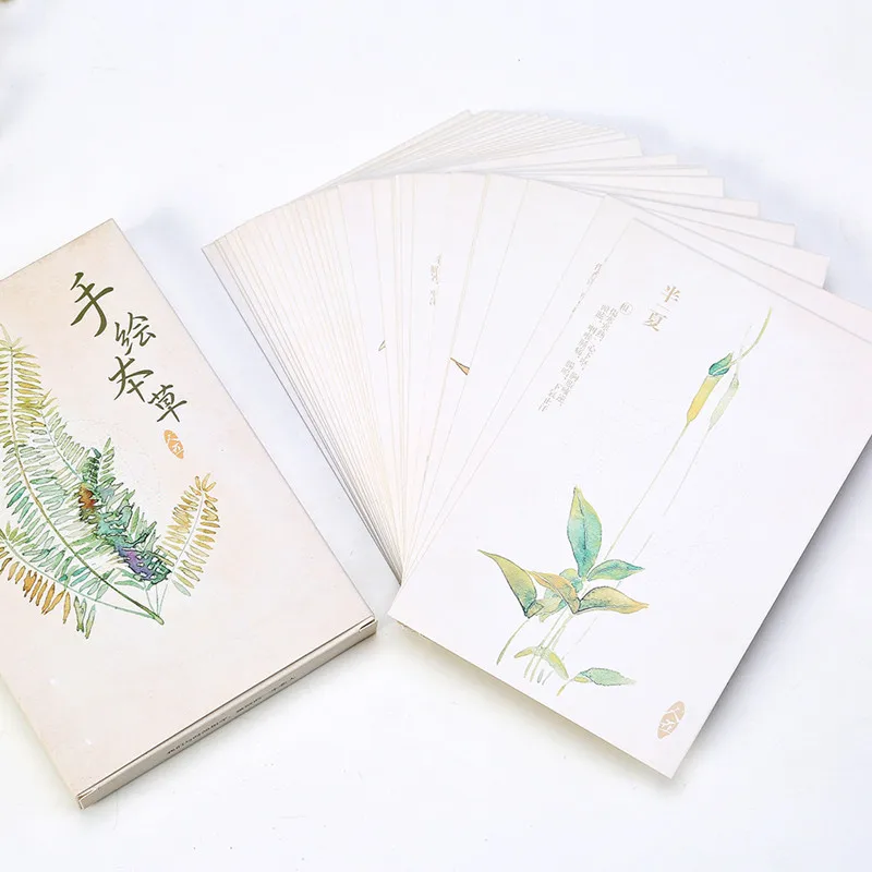 30 Sheets/set Cute Plant Flower Paper Postcard Note Card Message Greating Card Letter Paper Cards School Office Supplies
30 Sheets/set Cute Plant Flower Paper Postcard Note Card Message Greating Card Letter Paper Cards School Office Supplies