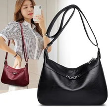 Casual Vintage Tote Shoulder Hobo Bag For Women Fashion Trend Luxury Designer Handbag Women'S Leather Soft Travel Crossbody Bags 
Casual Vintage Tote Shoulder Hobo Bag For Women Fashion Trend Luxury Designer Handbag Women'S Leather Soft Travel Crossbody Bags