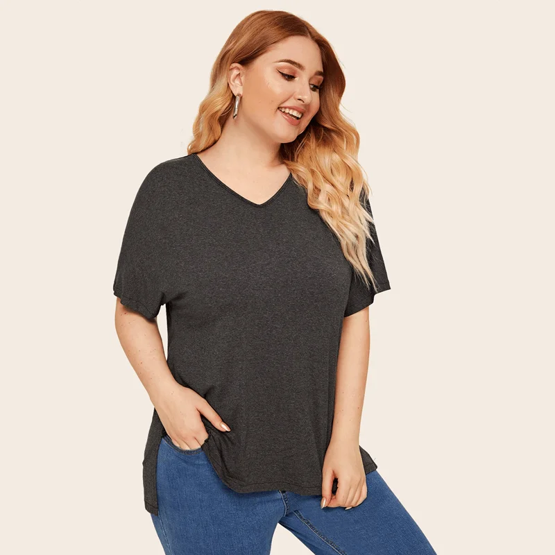 Summer T-shirts 2XL To 7XL Oversized Tees Casual Robes Collar Patchwork Short Sleeve Shirts Outerwear T1962
Summer T-shirts 2XL To 7XL Oversized Tees Casual Robes Collar Patchwork Short Sleeve Shirts Outerwear T1962