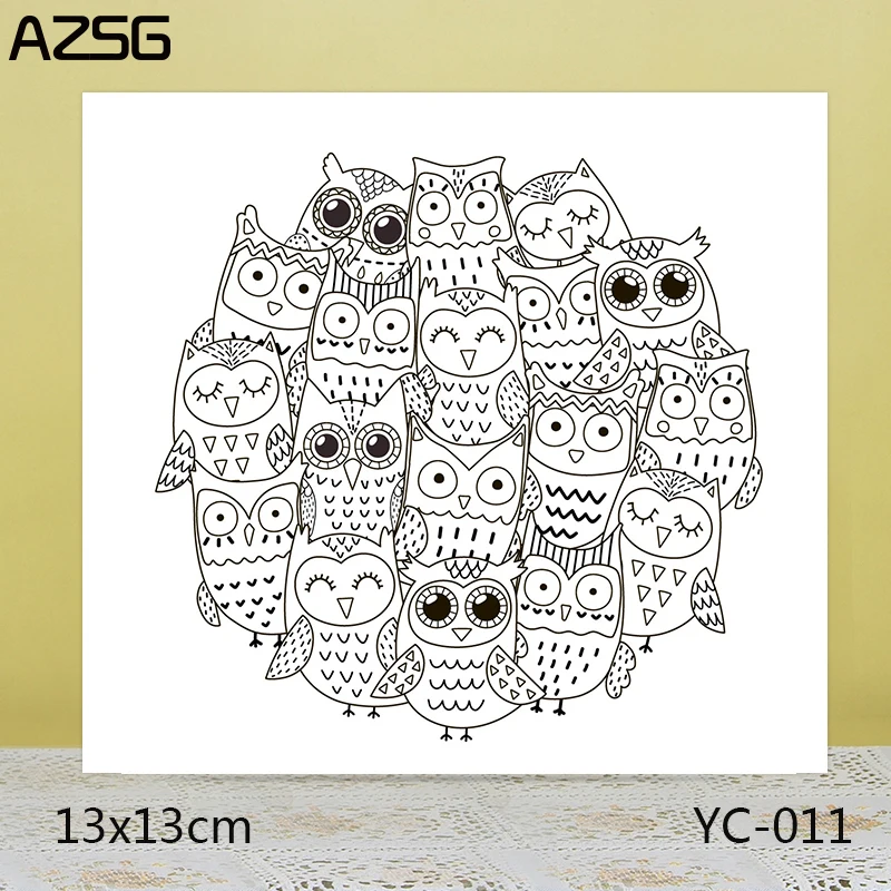 ZhuoAng owl Clear Stamps For DIY Scrapbooking/Card Making Decorative Silicon Stamp Crafts
ZhuoAng owl Clear Stamps For DIY Scrapbooking/Card Making Decorative Silicon Stamp Crafts