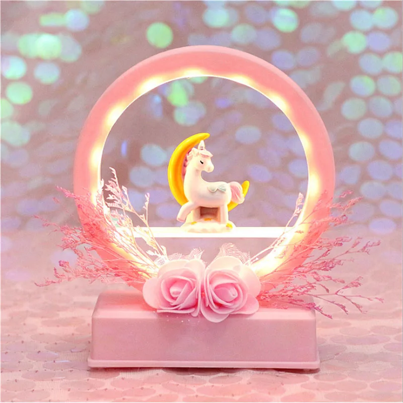 Kids Music Box Cartoon Unicorn LED Night Light Baby Nursery Lamps Home Decor Birthday Gift Present For Children Girlfriend
Kids Music Box Cartoon Unicorn LED Night Light Baby Nursery Lamps Home Decor Birthday Gift Present For Children Girlfriend