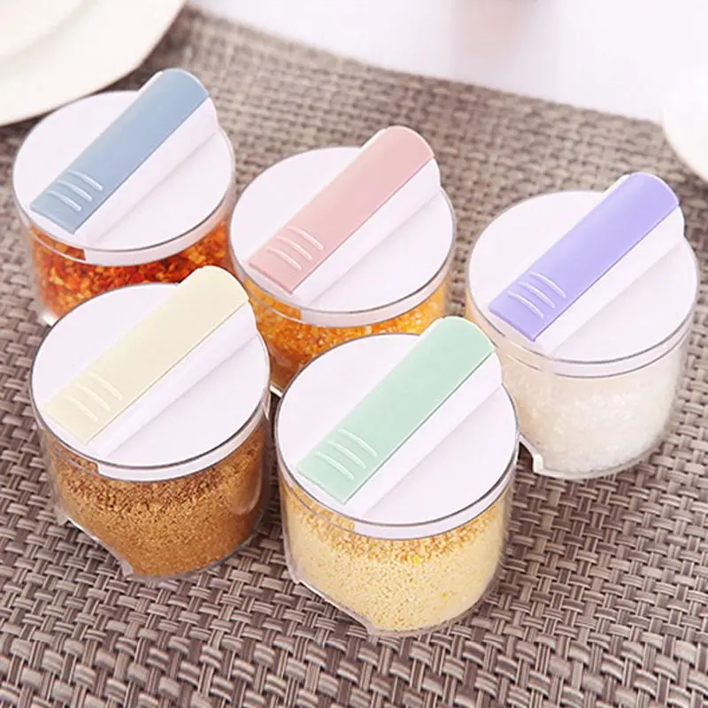 5pcs/Set Creative Transparent Seasoning Cans Kitchen Spice Rack Condiment Bottles Pepper Shakers Box
5pcs/Set Creative Transparent Seasoning Cans Kitchen Spice Rack Condiment Bottles Pepper Shakers Box