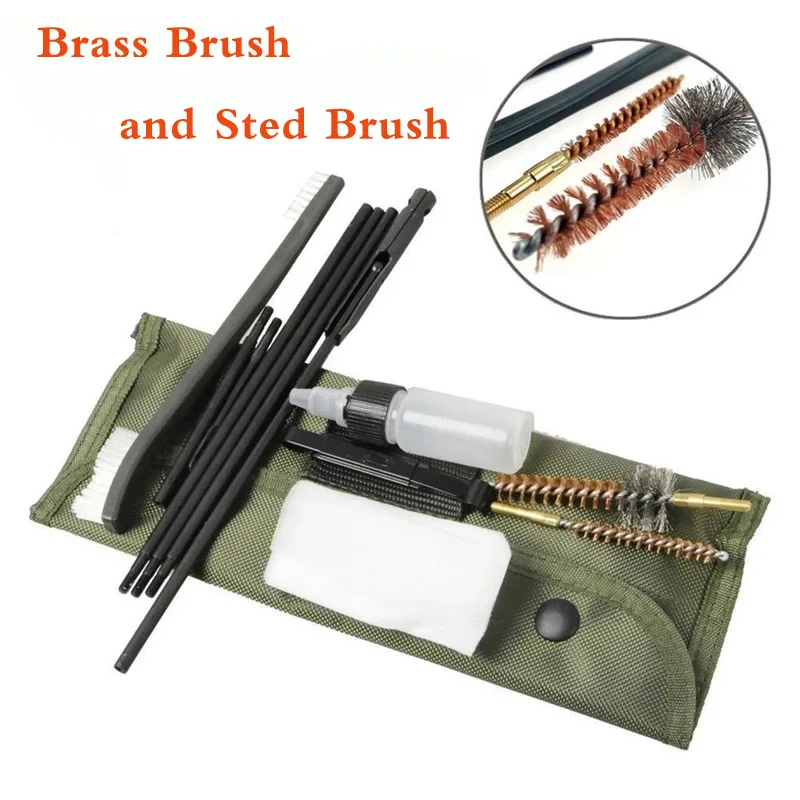 Rifle Gun Cleaning Kit Set New 10 Piece .22 22LR .223 556 Rifle Gun Cleaning Rod Nylon Brush Cleaner Gun Accessories Clean Tools
Rifle Gun Cleaning Kit Set New 10 Piece .22 22LR .223 556 Rifle Gun Cleaning Rod Nylon Brush Cleaner Gun Accessories Clean Tools