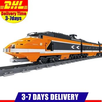 KAZI 98201 1260pcs Technic Series Battery Powered Electric Sky High-speed Train Horizon Express Building Block Toys for Children 
KAZI 98201 1260pcs Technic Series Battery Powered Electric Sky High-speed Train Horizon Express Building Block Toys for Children