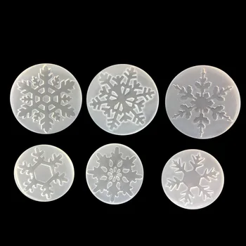 1pcs UV Resin Silicone Mold Snowflake Charms Pendant Molds Resin Jewelry Making Tools for Handmade DIY Art Christmas Decoration 
1pcs UV Resin Silicone Mold Snowflake Charms Pendant Molds Resin Jewelry Making Tools for Handmade DIY Art Christmas Decoration