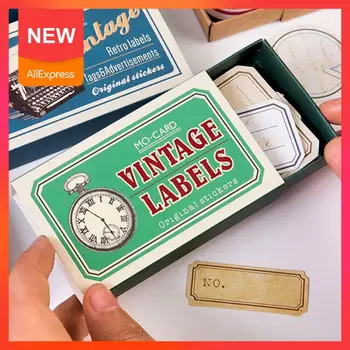 60 pcs/Box Creative Vintage Writable Paper Stickers Diary Label Scrapbooking Album Decoration Stickers Stationery DIY T7W1
60 pcs/Box Creative Vintage Writable Paper Stickers Diary Label Scrapbooking Album Decoration Stickers Stationery DIY T7W1
