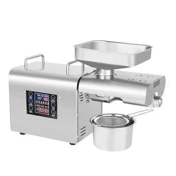 LCD 6-Speed Full Automatic Oil Press Machine Commerical Olive Oil Press Machine Cold Press Oil Machine Oil Extractor
LCD 6-Speed Full Automatic Oil Press Machine Commerical Olive Oil Press Machine Cold Press Oil Machine Oil Extractor