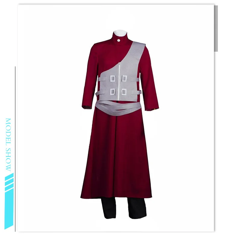 Anime Cosplay Kazekage Sabaku No Gaara Clothing For Man Halloween Costumes For Woman