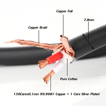 Monosaudio A201 Multiple Hi-OFC copper HIi-end interconnect Cable Multplex 5N OFC Interconnect bulk cable Isolation Audio cable
Monosaudio A201 Multiple Hi-OFC copper HIi-end interconnect Cable Multplex 5N OFC Interconnect bulk cable Isolation Audio cable