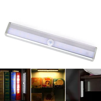 10LED USB Rechargeable Undercounter Cabinet Light Sensor Motivated for Home Furniture Decoration Closet Bed yellow Light 
10LED USB Rechargeable Undercounter Cabinet Light Sensor Motivated for Home Furniture Decoration Closet Bed yellow Light