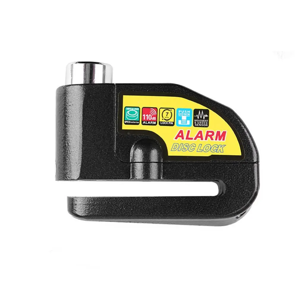 Bicycle Lock Safety Bicycle Alarm Lock Anti-Theft Electric Car Motorcycle Disc Brake Alarm Lock Black Professional
Bicycle Lock Safety Bicycle Alarm Lock Anti-Theft Electric Car Motorcycle Disc Brake Alarm Lock Black Professional